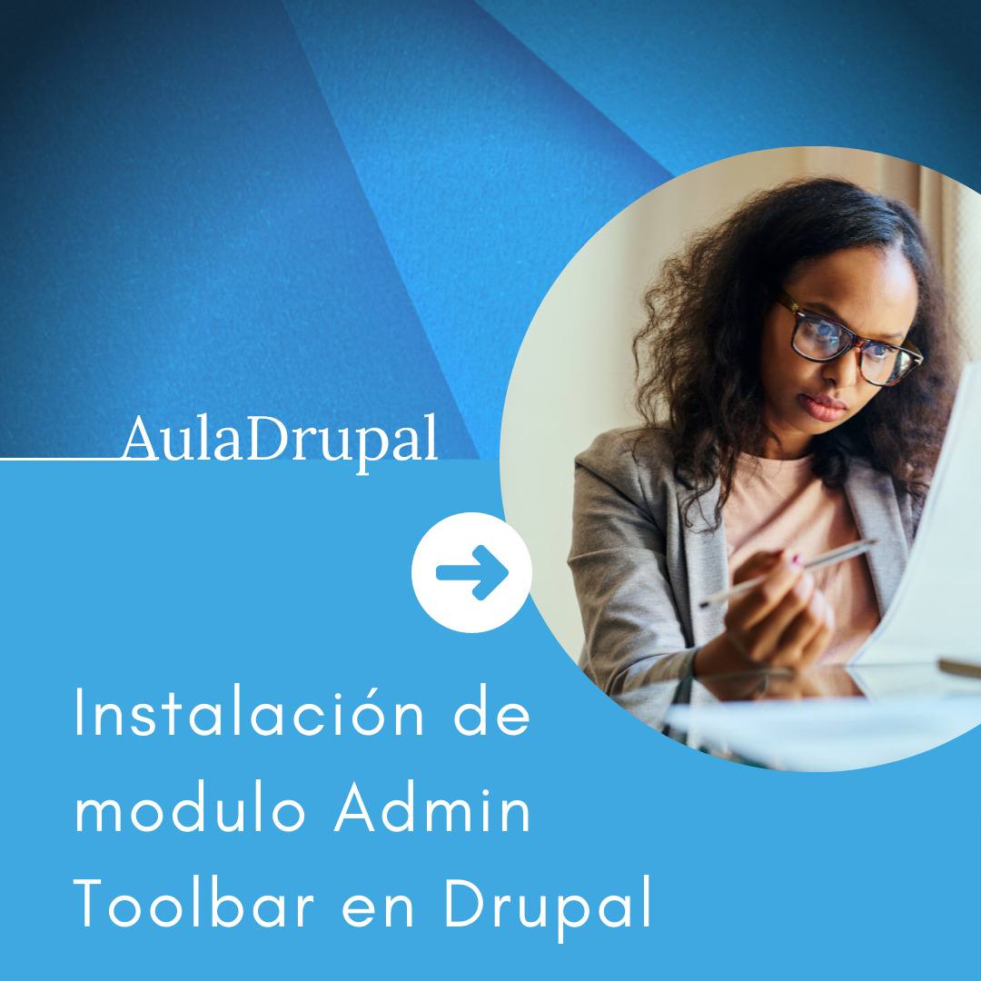 Instalación de módulo Admin Toolbar en Drupal